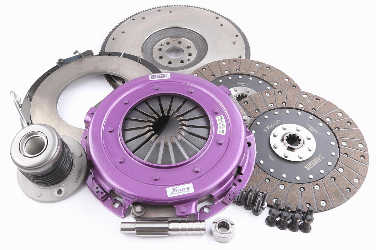 Xtreme 270mm Twin Plate Solid Organic Clutch Kit incl. Flywheel & CSC