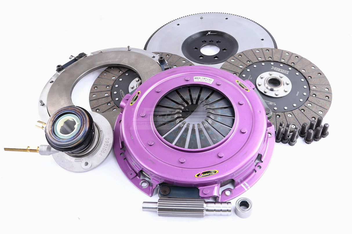 Xtreme 270mm Twin Plate Solid Organic Clutch Kit incl. Flywheel & CSC