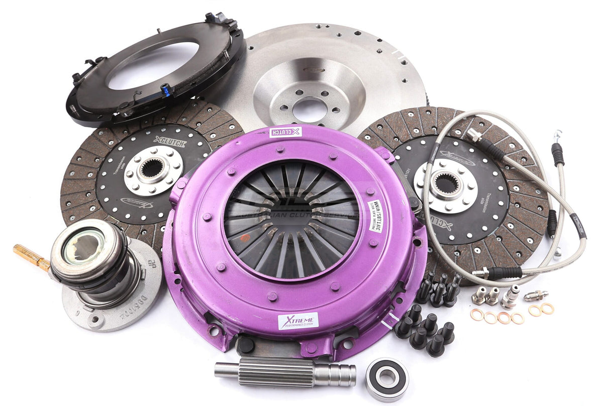 Xtreme 270mm Twin Plate Solid Organic Clutch Kit incl. SMF & CSC