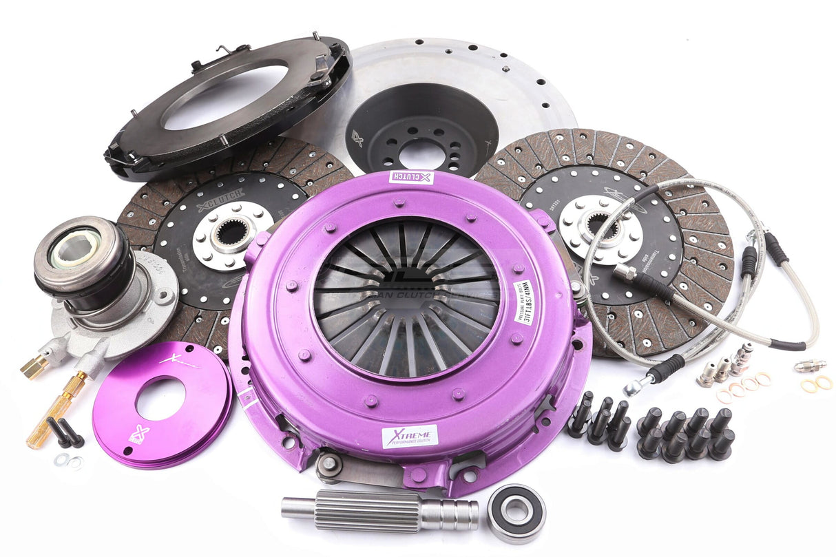 Xtreme 270mm Twin Plate Solid Organic Clutch Kit incl. SMF & CSC HSV Clubsport R8, GTS, GTS-R VF/Chevrolet Camaro G5 LSA 6.2L Supercharged KGM27634-2G