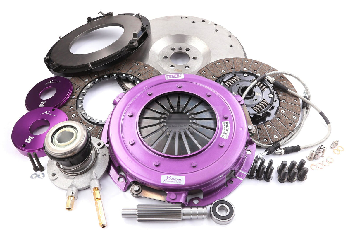Xtreme 270mm Twin Plate Sprung Organic Clutch Kit incl. Flywheel & CSC Holden Commodore SS/Crewman SS VZ L98 6.0L 06-07 KGM27639-2A