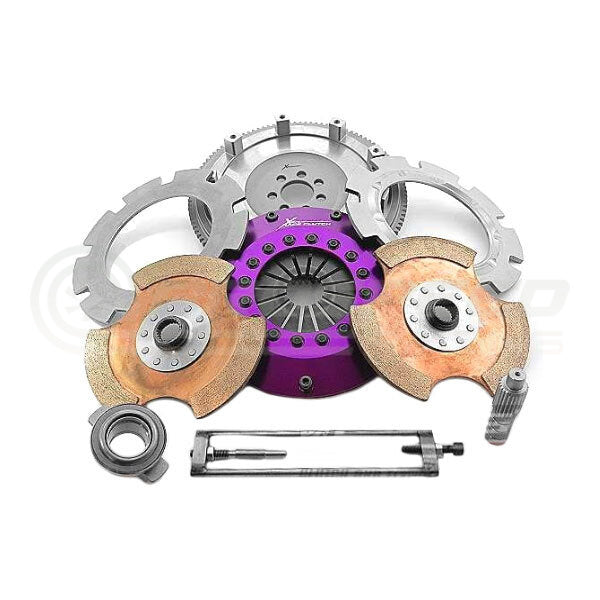 Xtreme 200mm Twin Plate Solid Ceramic Clutch Kit - Mitsubishi Evo X (5MT) KMI20523-2E | Pro Speed