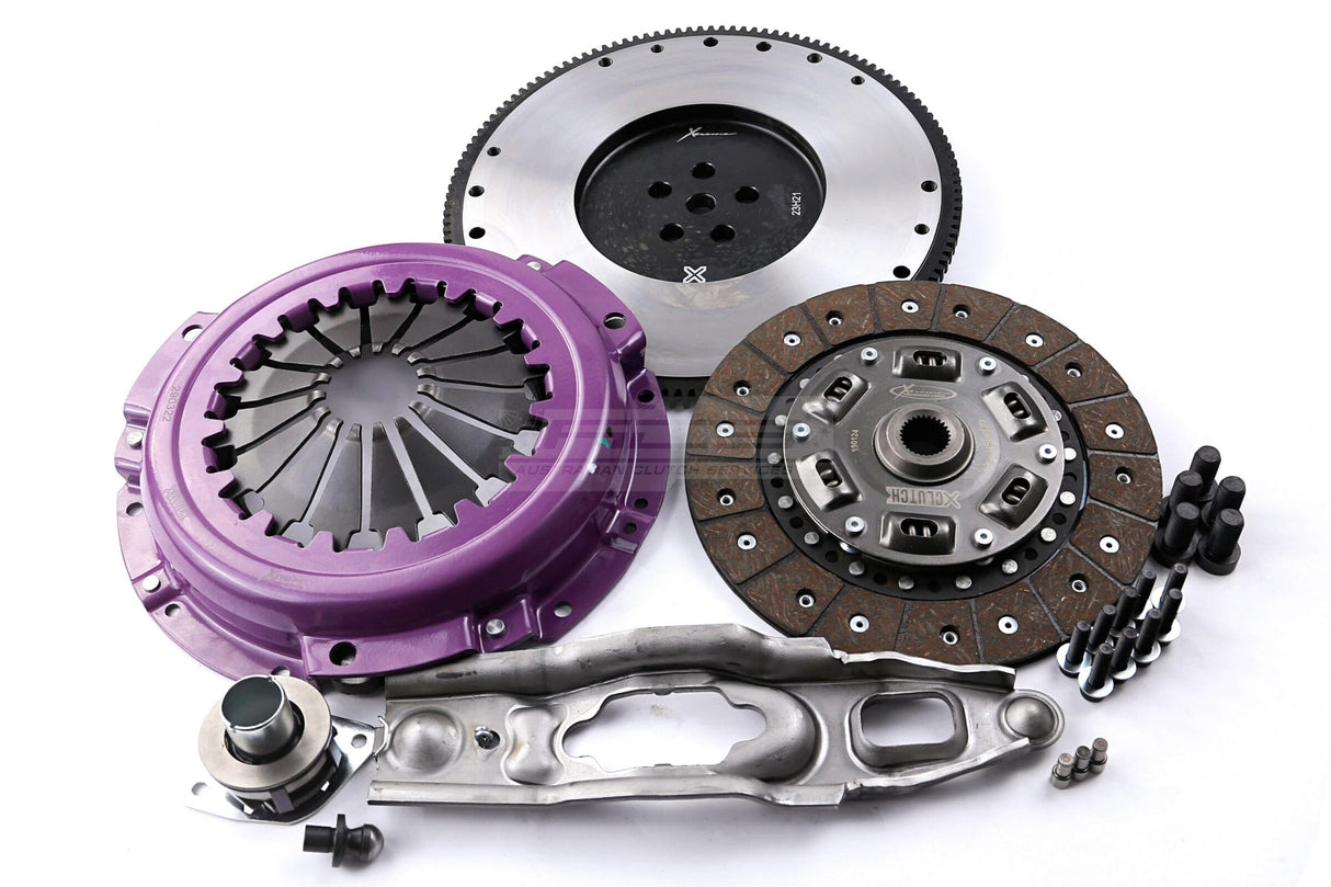 Xtreme Heavy Duty Sprung Organic Clutch Kit incl. Flywheel Mitsubishi Colt Ralliart 4G15T 1.5L KMI22515-1A