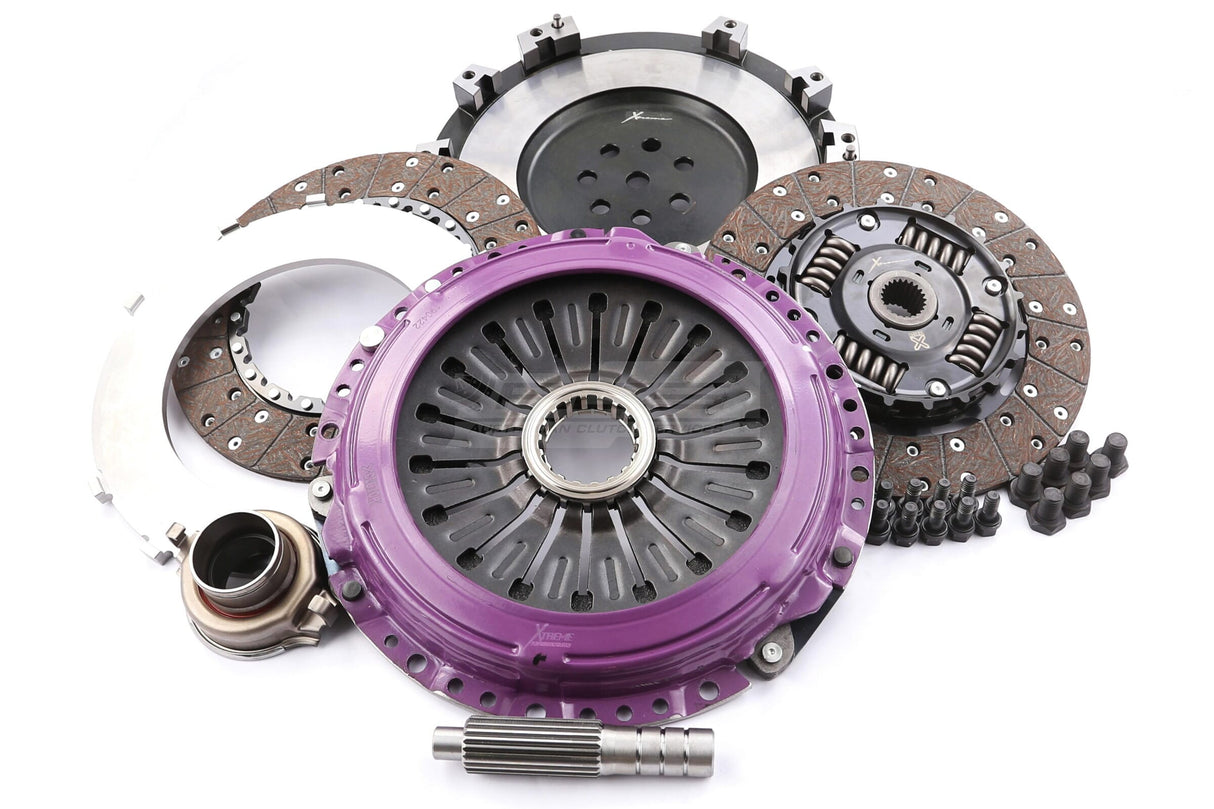 Xtreme 230mm Twin Plate Sprung Organic Clutch Kit incl. Flywheel