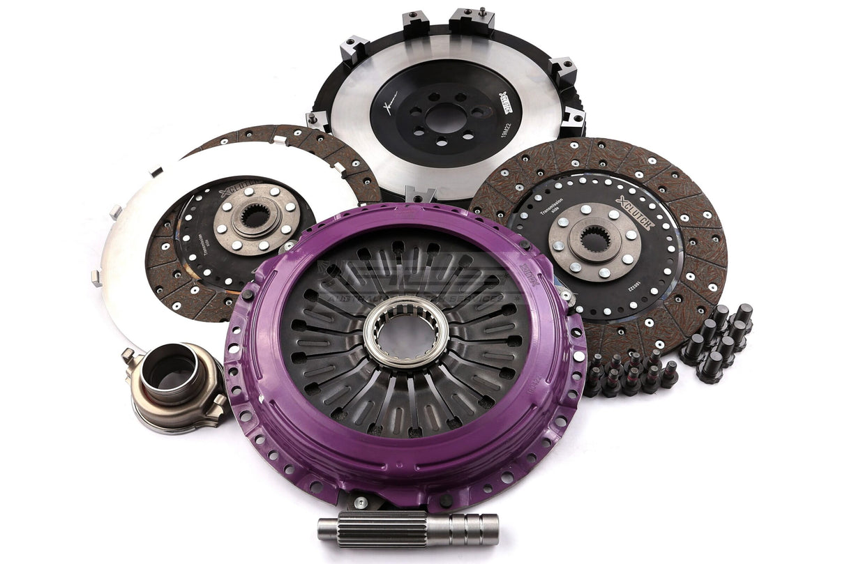 Xtreme 230mm Twin Plate Solid Organic Clutch Kit incl. Flywheel