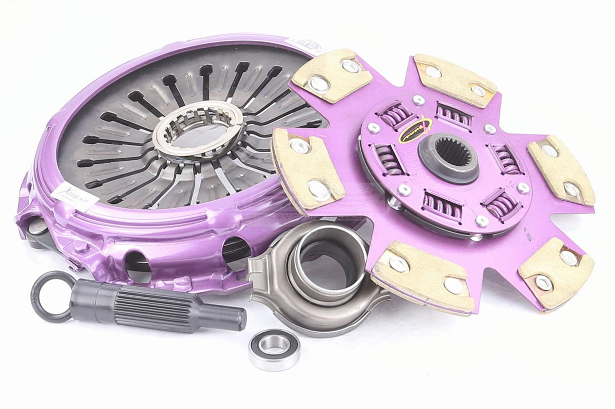 Xtreme Performance Race Sprung Ceramic Clutch Kit Mitsubishi Evo 7-9 4G63T 2.0L 01-07 KMI24004-1R