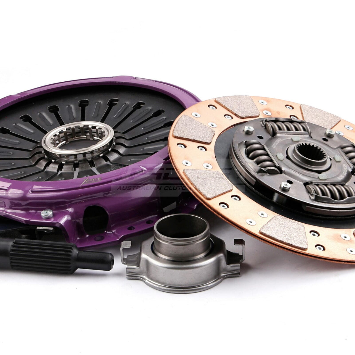 XClutch Stage 2R Ceramic Race Disc Clutch Kit | 1997-2000 Mitsubishi Lancer Evo 4/5/6 (XKMI24522-1R) main image 0