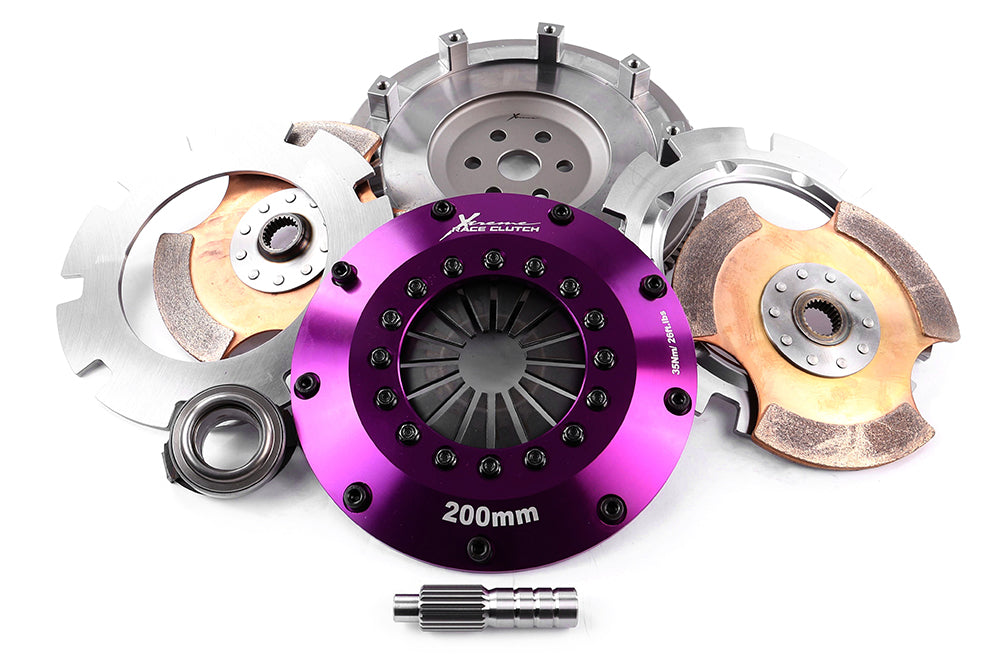 Xtreme 200mm Twin Plate Solid Ceramic Clutch Kit incl. Flywheel