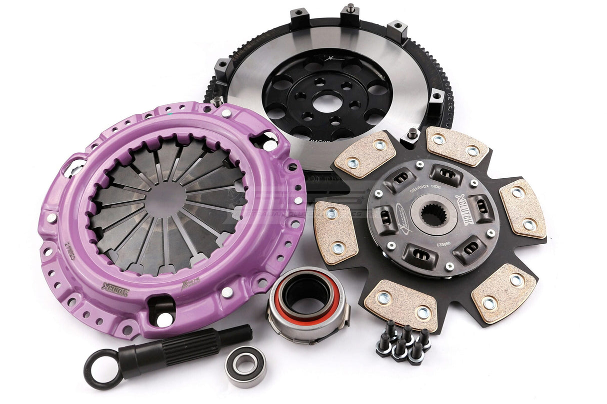Xtreme Performance Race Sprung Ceramic Clutch Kit incl. Flywheel Mazda MX-5 NA, B6ZE 1.6L/BPZE 1.8L 89-93 KMZ22506-1R