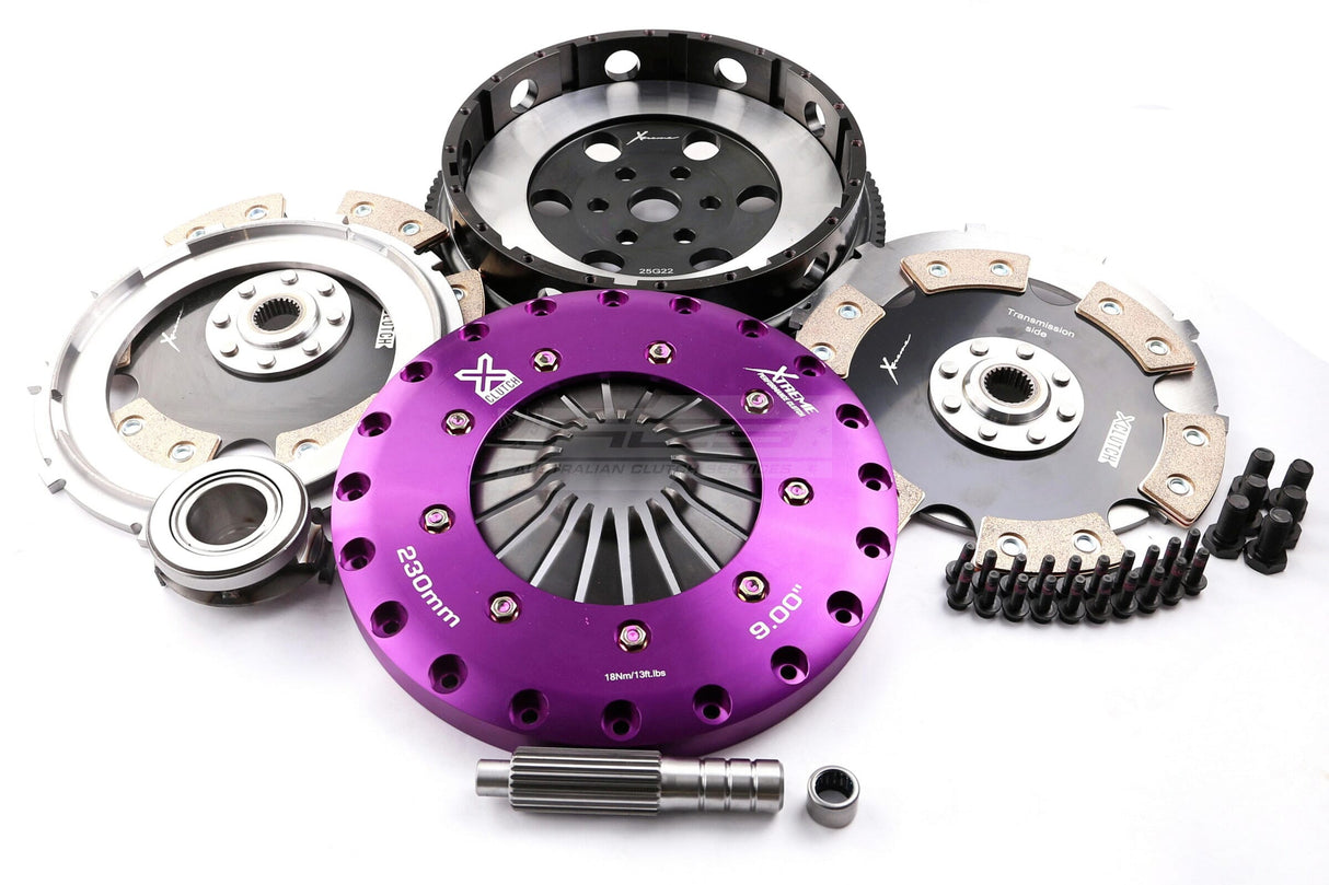 Xtreme 230mm Twin Plate Solid Ceramic Clutch Kit incl. SMF