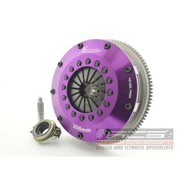 Xtreme 200mm Twin Plate Sprung Ceramic Clutch Kit incl. Flywheel