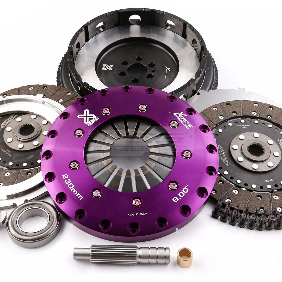 XClutch Twin Sprung Organic Clutch Kit | 1989-1998 Nissan Skyline GT-R (XKNI23582-2A) main image 0