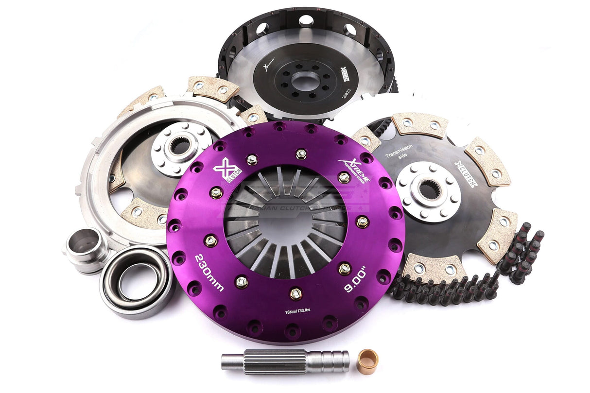 Xtreme 230mm Twin Plate Solid Ceramic Clutch Kit incl. Flywheel