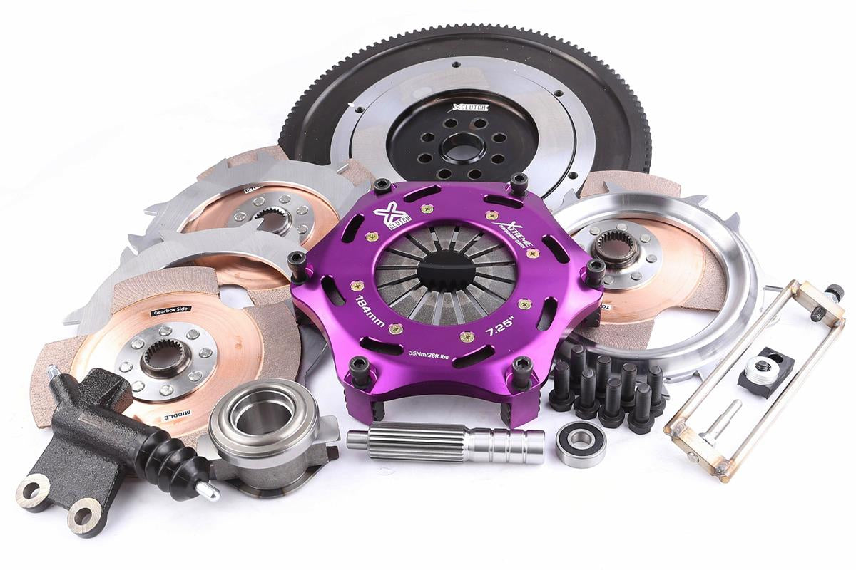 Xtreme 184mm Triple Plate Solid Ceramic Clutch Kit incl. Flywheel & CSC