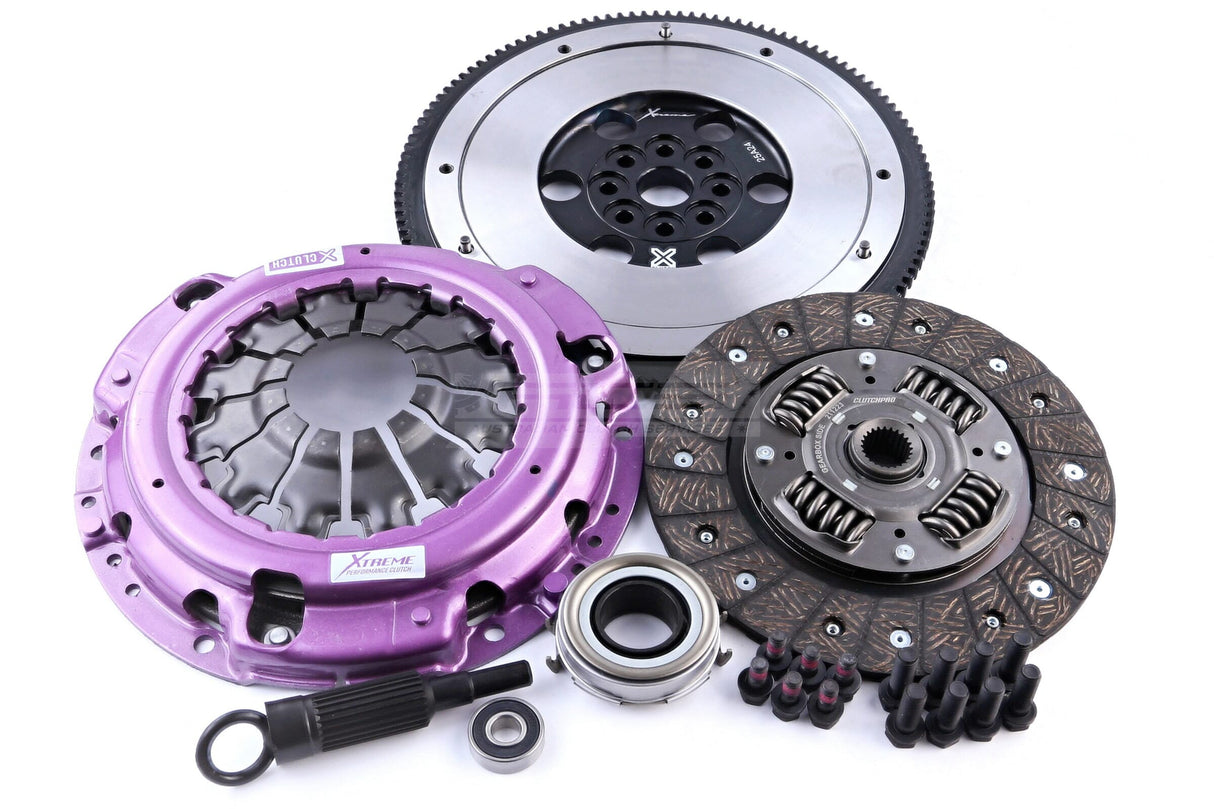 Xtreme Heavy Duty Sprung Organic Clutch Kit incl. Flywheel