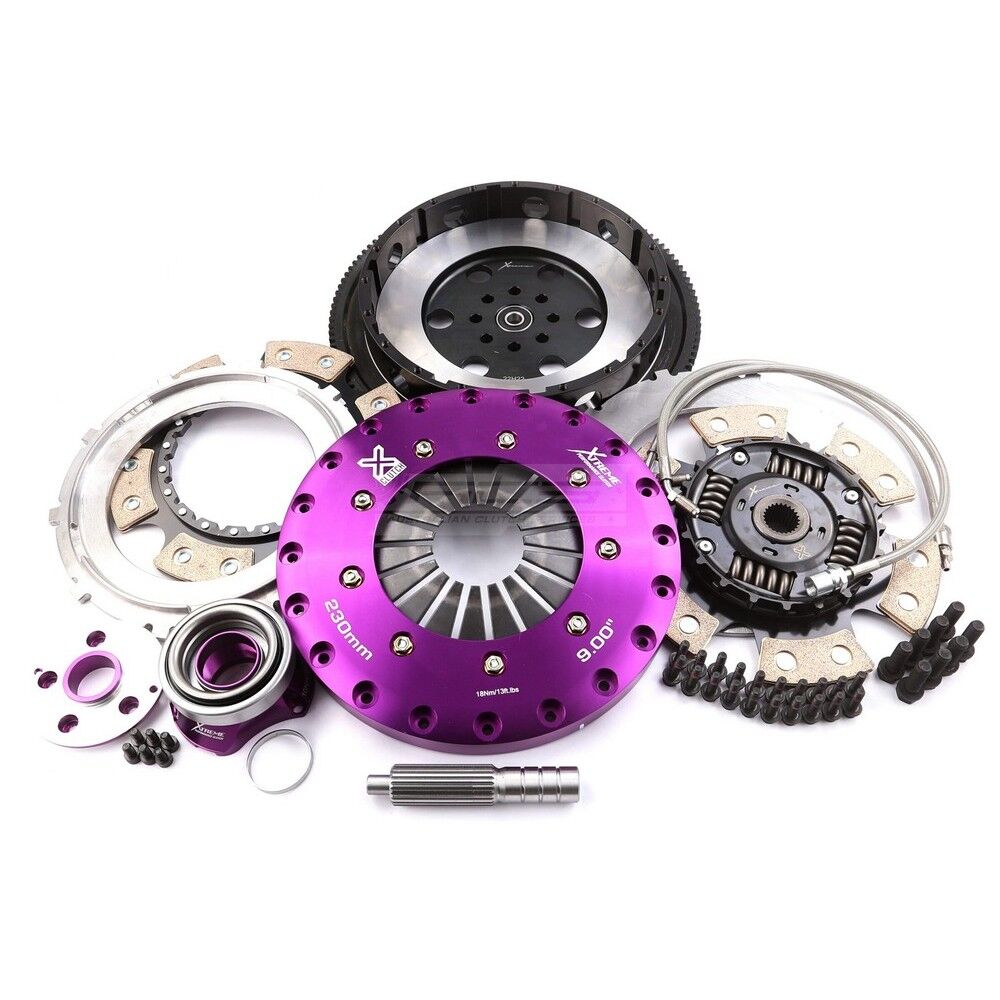 Xtreme 230mm Twin Plate Sprung Organic Clutch Kit