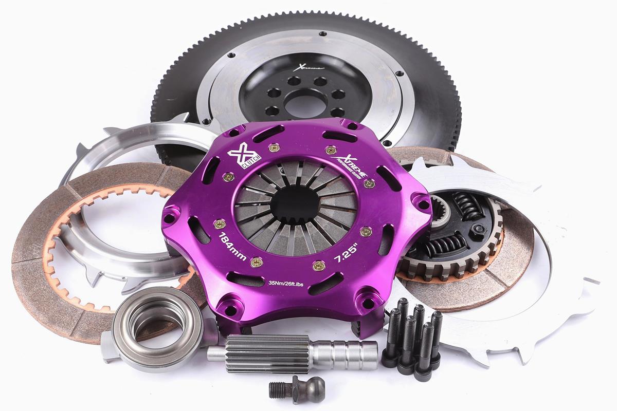 Xtreme 184mm Twin Plate Sprung Ceramic Clutch Kit incl. Flywheel