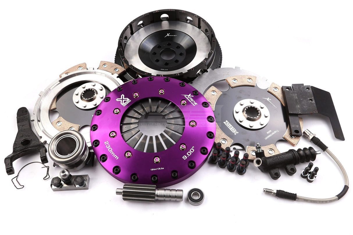 Xtreme 230mm Twin Plate Solid Ceramic Clutch Kit incl. SMF