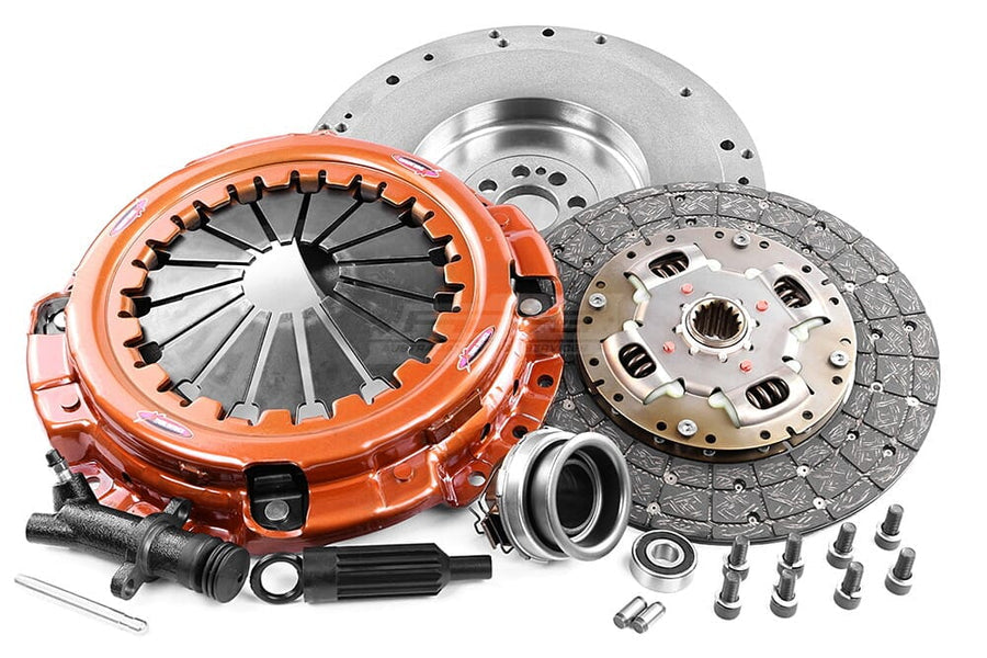 Xtreme Outback Extra Heavy Duty Sprung Organic Clutch Kit incl. Flywheel & Slave Cylinder