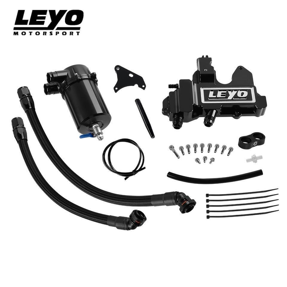 LEYO Oil Catch Can Kit V2 PLUS w/Washer Bottle Delete