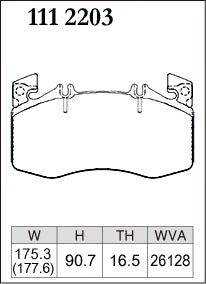 Dixcel M Type Brake Pads