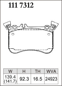 Dixcel M Type Brake Pads
