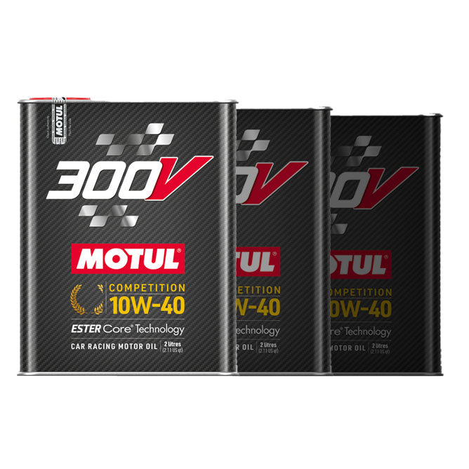 Motul 300V Competition 10W-40 Synthetic Engine Oil 3 x 2L Bulk Buy