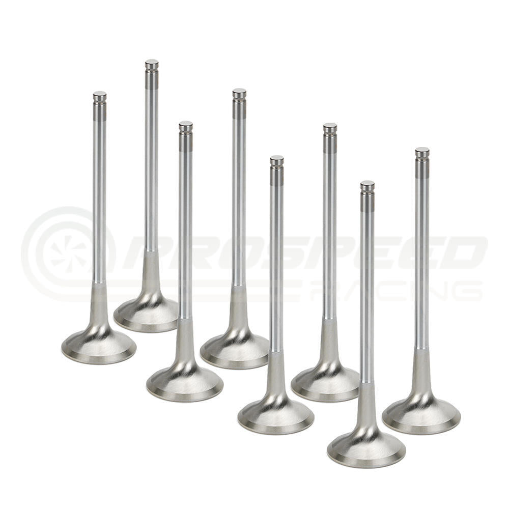 Supertech +1mm Inconel Exhaust Valve Set of 8 - Mitsubishi Evo X/Lancer Ralliart (4B11) MEVI-1019-8
