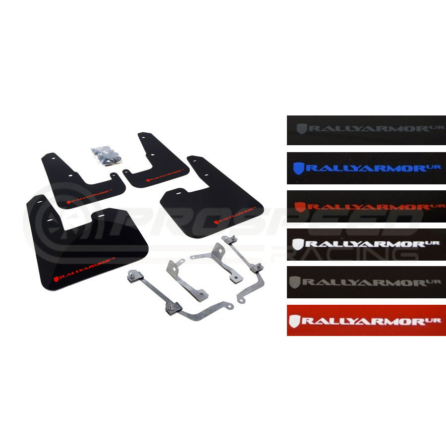 Rally Armor UR Mud Flaps - Subaru WRX 11-14/STI 08-14 (Hatch) MF15-UR | Pro Speed Racing