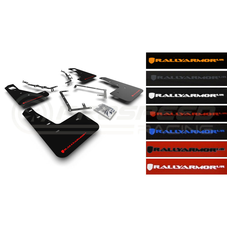 Rally Armor UR Mud Flaps - Ford Focus RS Mk2 LV 09-11 MF56-UR | Pro Speed Racing