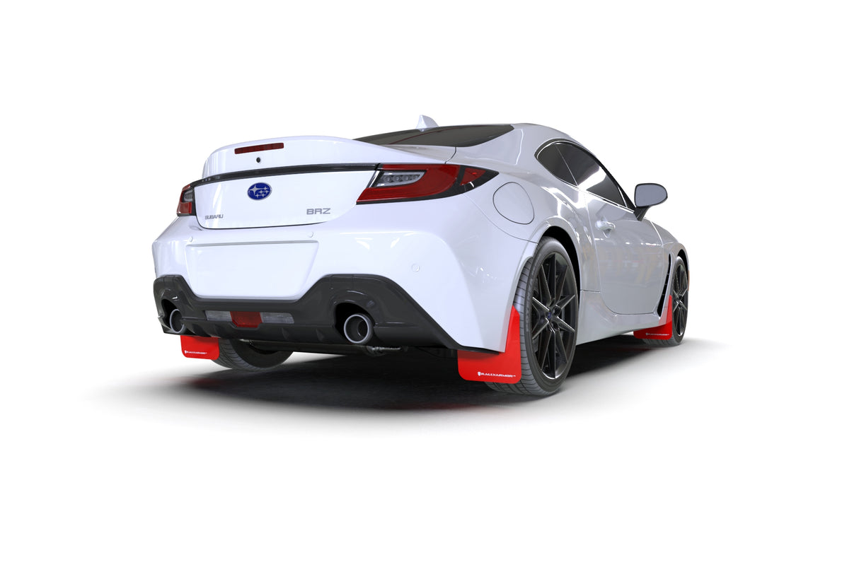 Rally Armor UR Mudflaps Black/Blue Logo