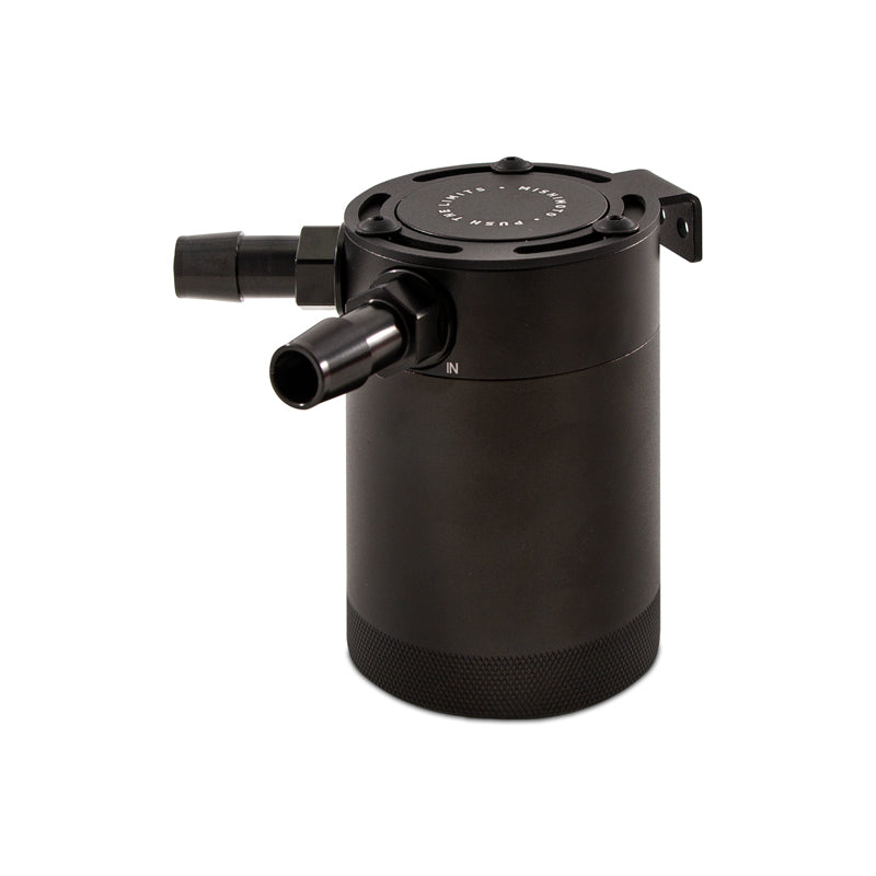 Mishimoto Universal Compact Baffled Oil Catch Can Kit - 2-Port