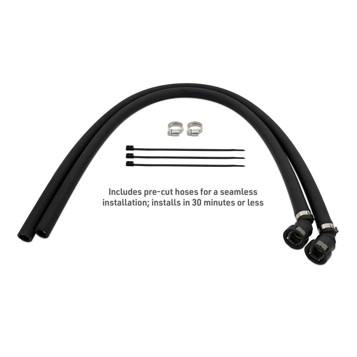 Mishimoto Baffled Oil Catch Can - PCV Side