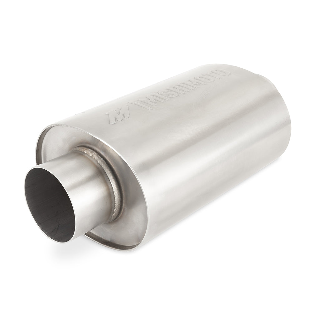 Mishimoto Universal Resonator with 2.5" Inlet/Outlet - Brushed