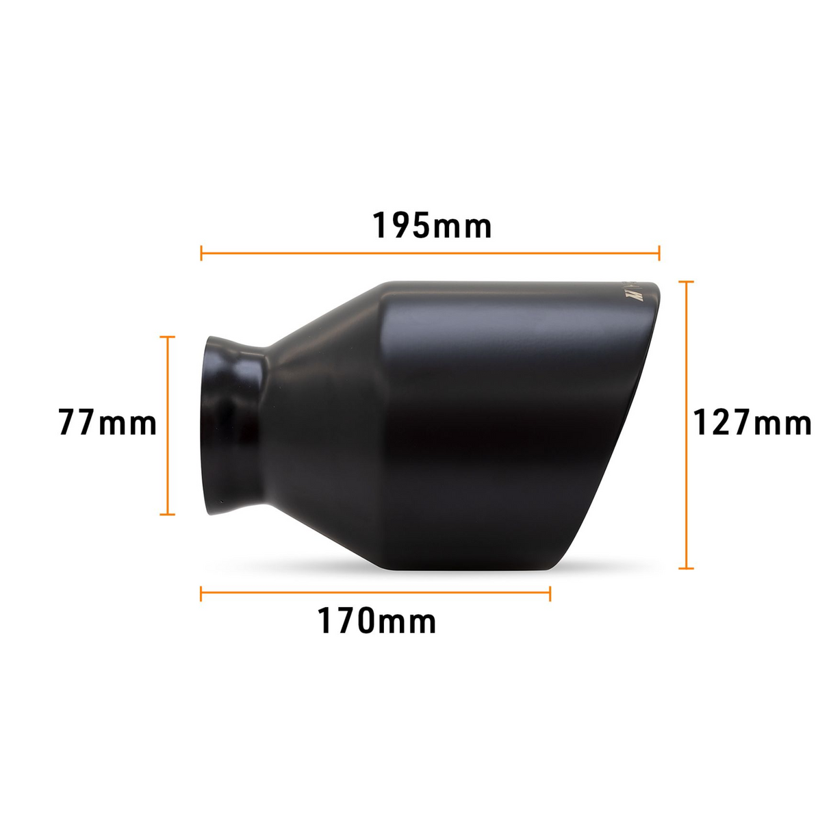 Mishimoto 5" Muffler Tip Pair - Black