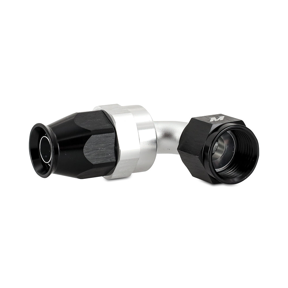 Mishimoto Aluminium PTFE 90 Degree Fitting - Black