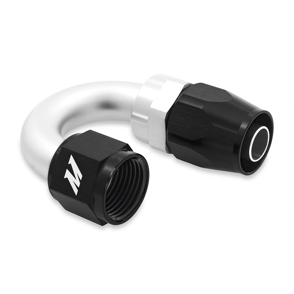 Mishimoto Aluminium -10AN 180 Degree Fitting - Black