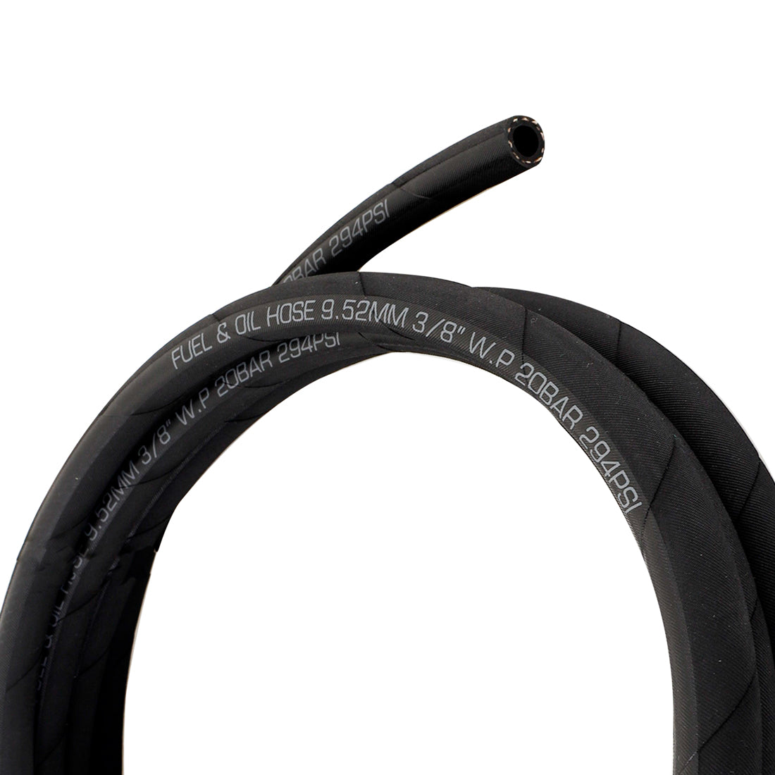 Mishimoto Push Lock Hose - Black -6AN