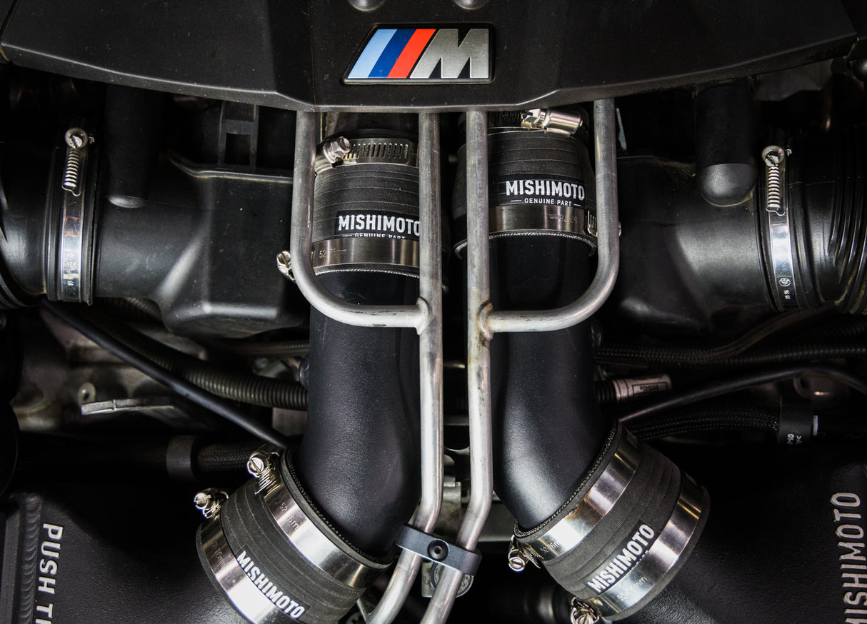 Mishimoto Upper Intercooler Pipe Kit - Black
