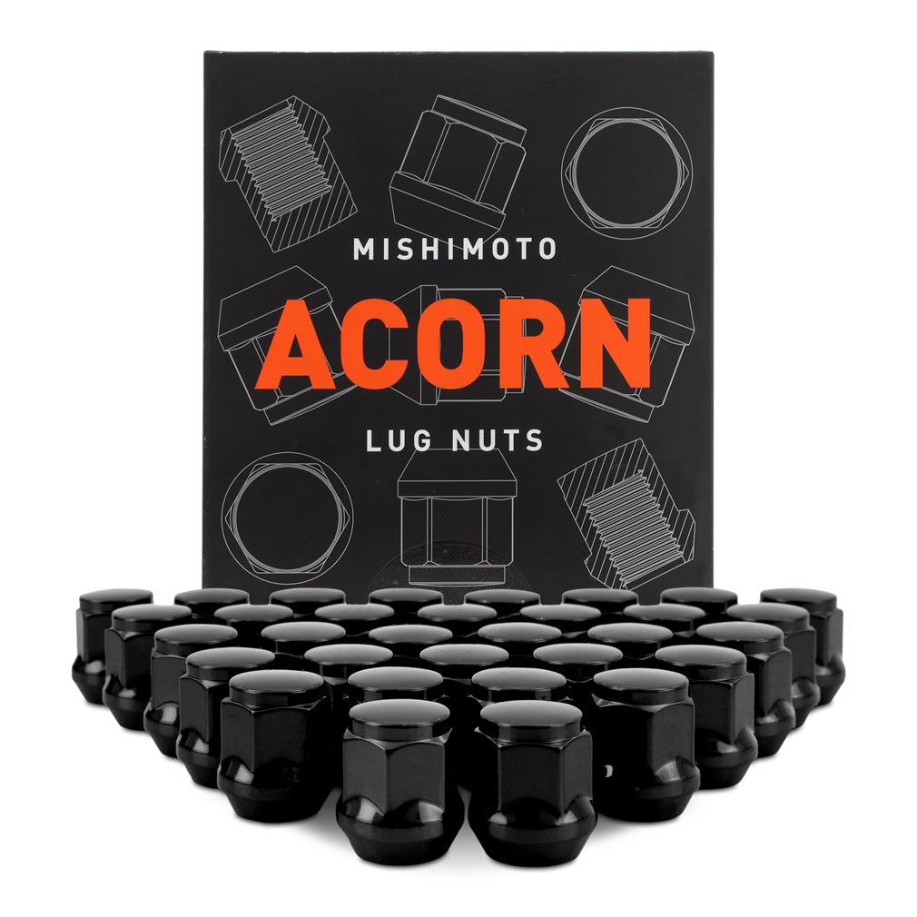 Mishimoto Steel Acorn Lug Nuts M14 x 1.5, 32pc Set