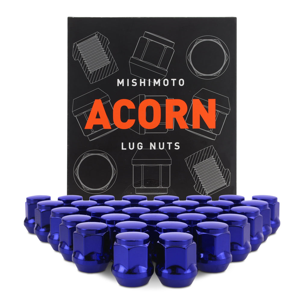 Mishimoto Steel Acorn Lug Nuts M14 x 1.5, 32pc Set
