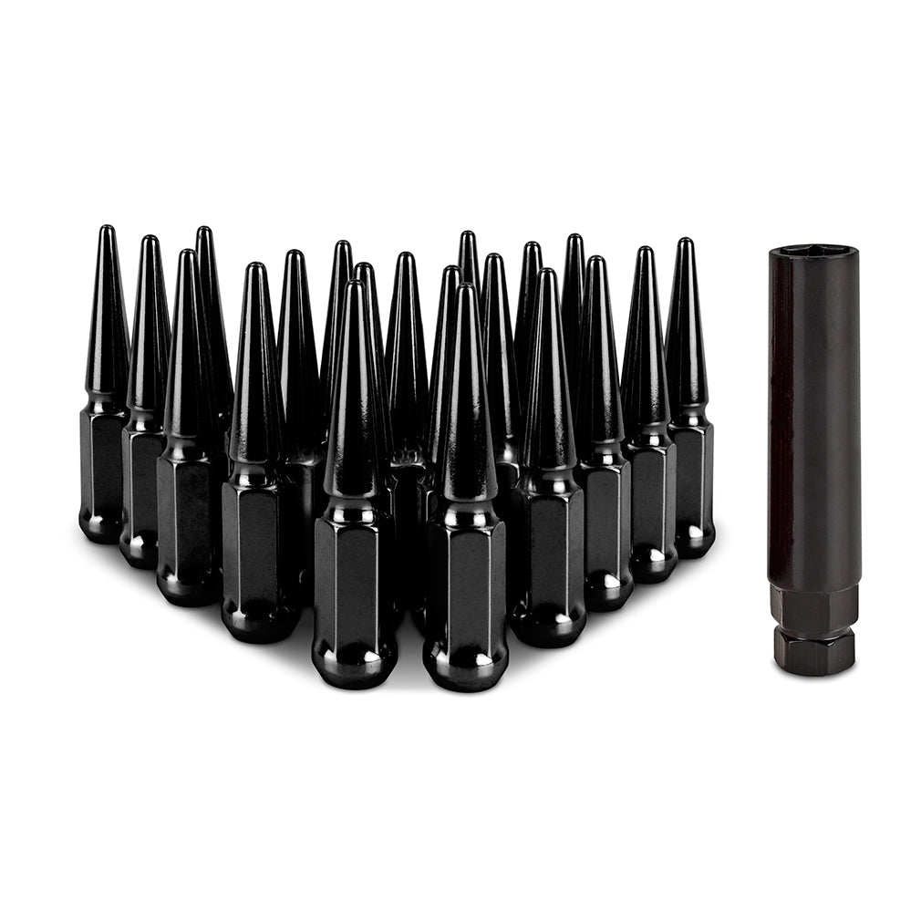 Mishimoto Steel Spiked Lug Nuts M12 x 1.5, 20pc Set