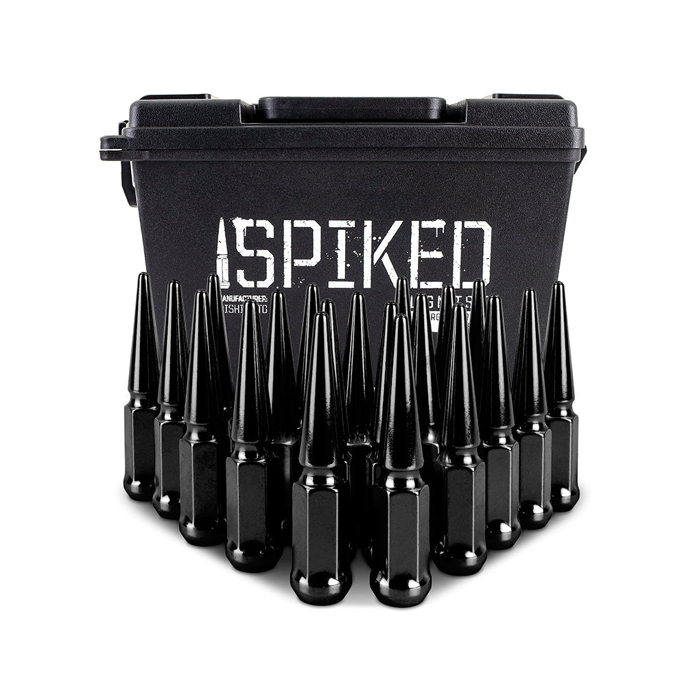 Mishimoto Steel Spiked Lug Nuts M12 x 1.5, 20pc Set