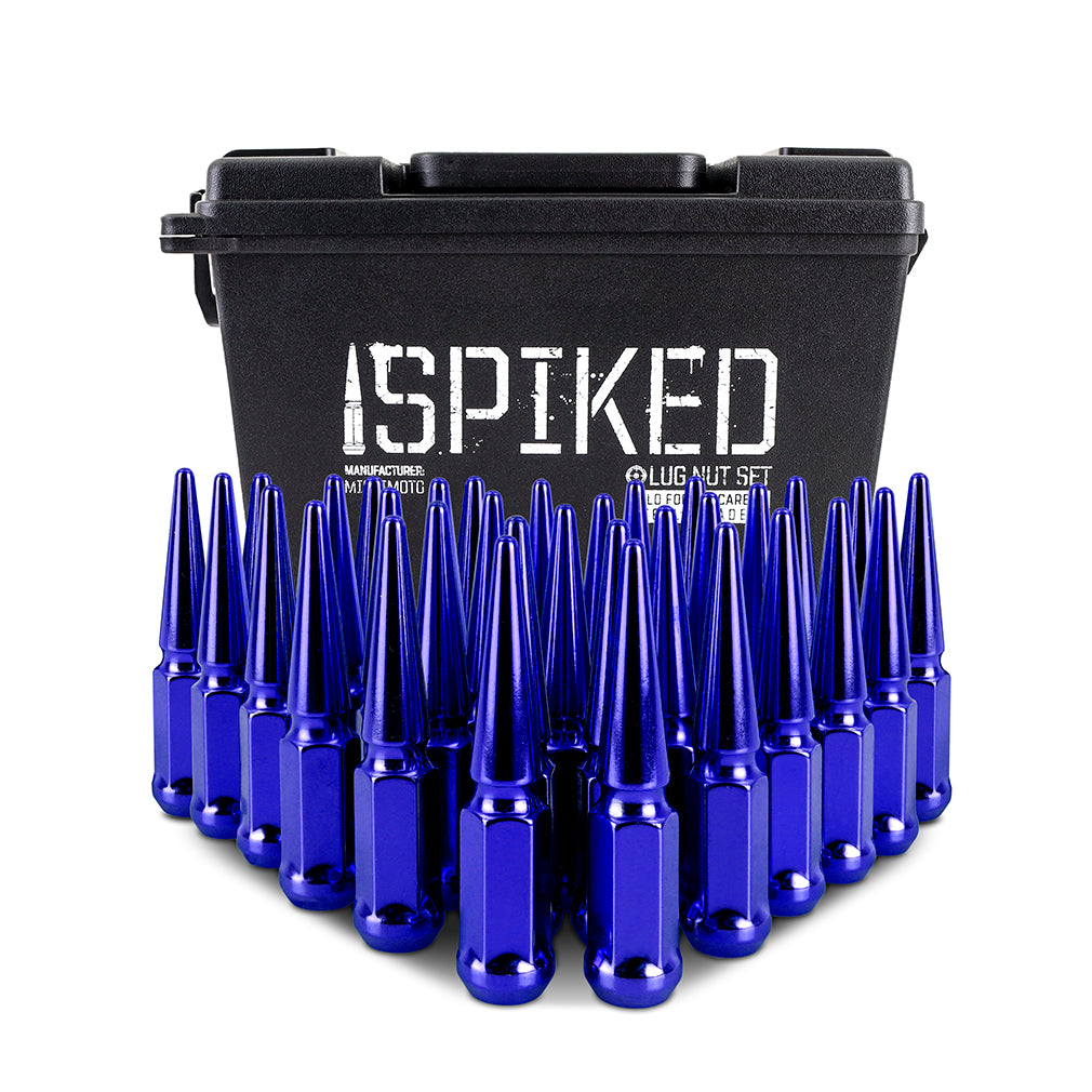 Mishimoto Steel Spiked Lug Nuts M14 x 1.5, 32pc Set