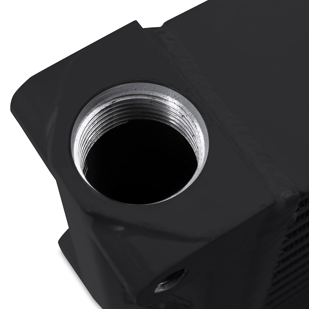 Mishimoto Heavy-Duty Oil Cooler, 17", Same-Side Outlets
