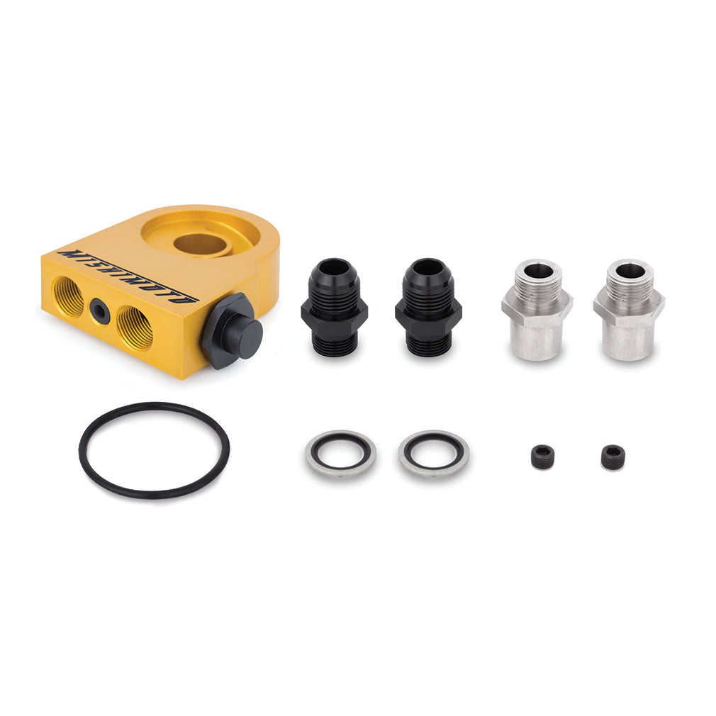 Mishimoto Universal Thermostatic 16-Row Oil Cooler Kit