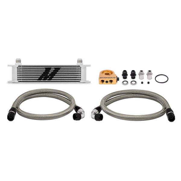 Mishimoto Universal 10-Row Thermostatic Oil Cooler Kit