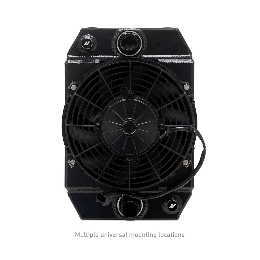 Mishimoto Universal Drag Race Performance Aluminium Radiator - Black