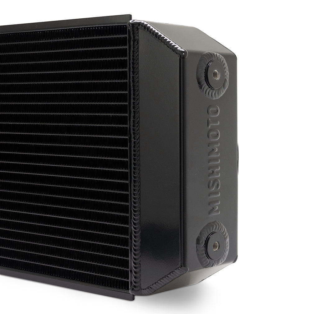 Mishimoto Universal Drag Race Performance Aluminium Radiator - Black