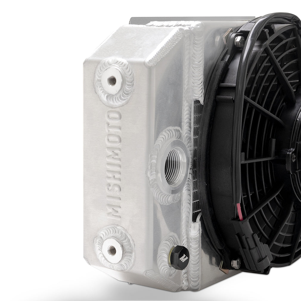 Mishimoto Universal Drag Race Performance Aluminium Radiator - Natural
